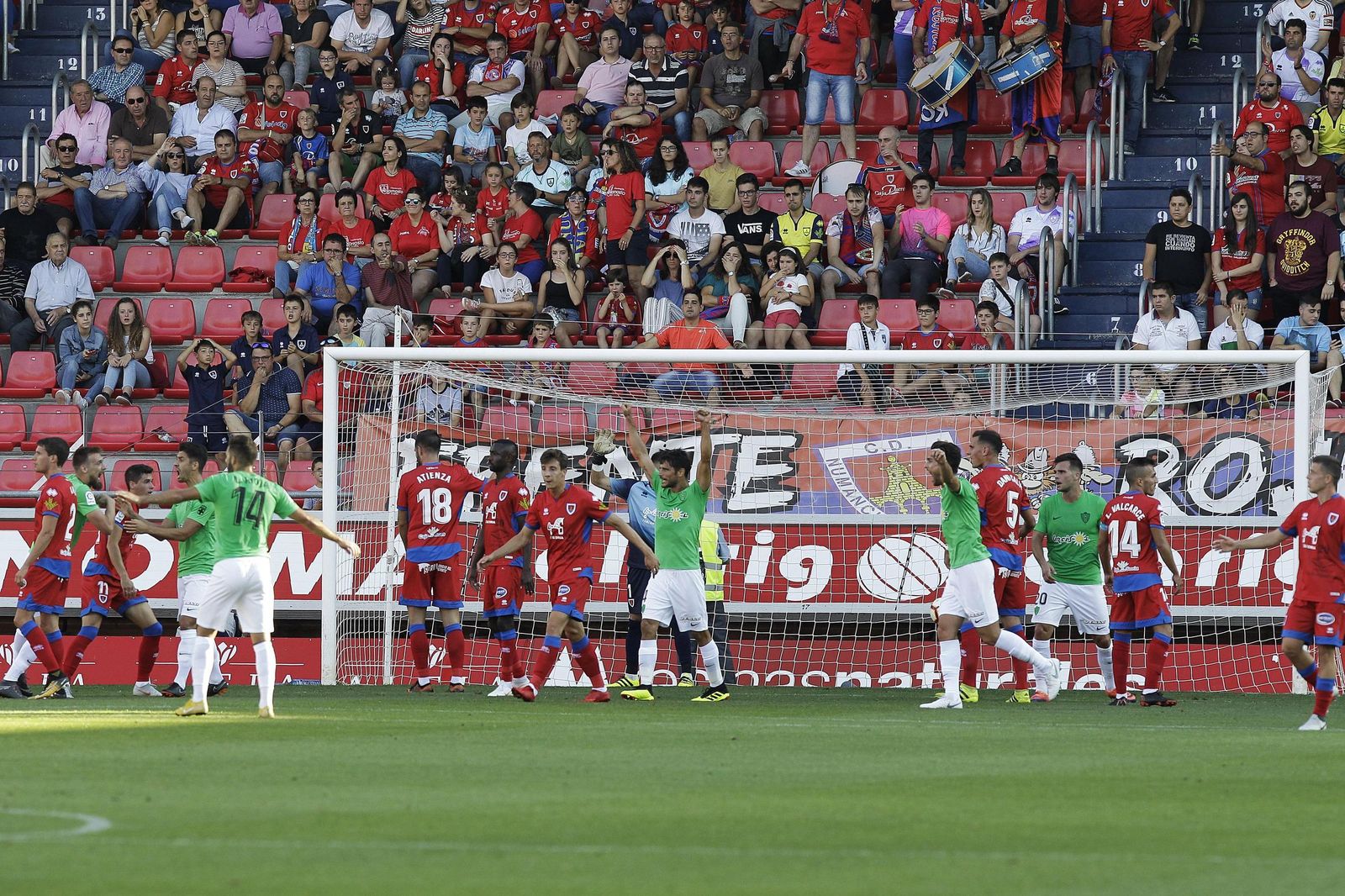 El Numancia-UD Almería, en imágenes