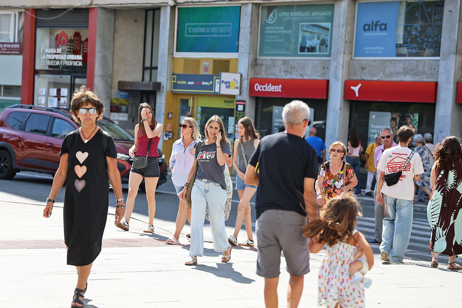 El Punto, lugar de paso y encuentro de la ciudad de Huelva