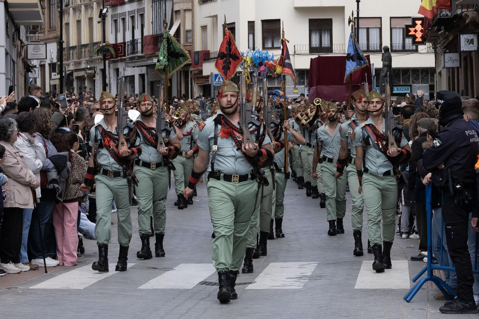 La Legión en el Miércoles Santo de Antequera, en imágenes
