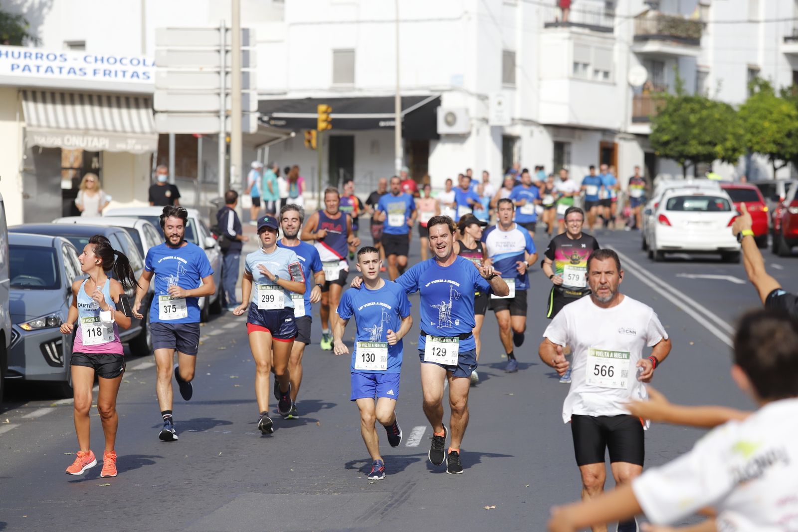 Las imágenes de la vuelta a Huelva de atletismo