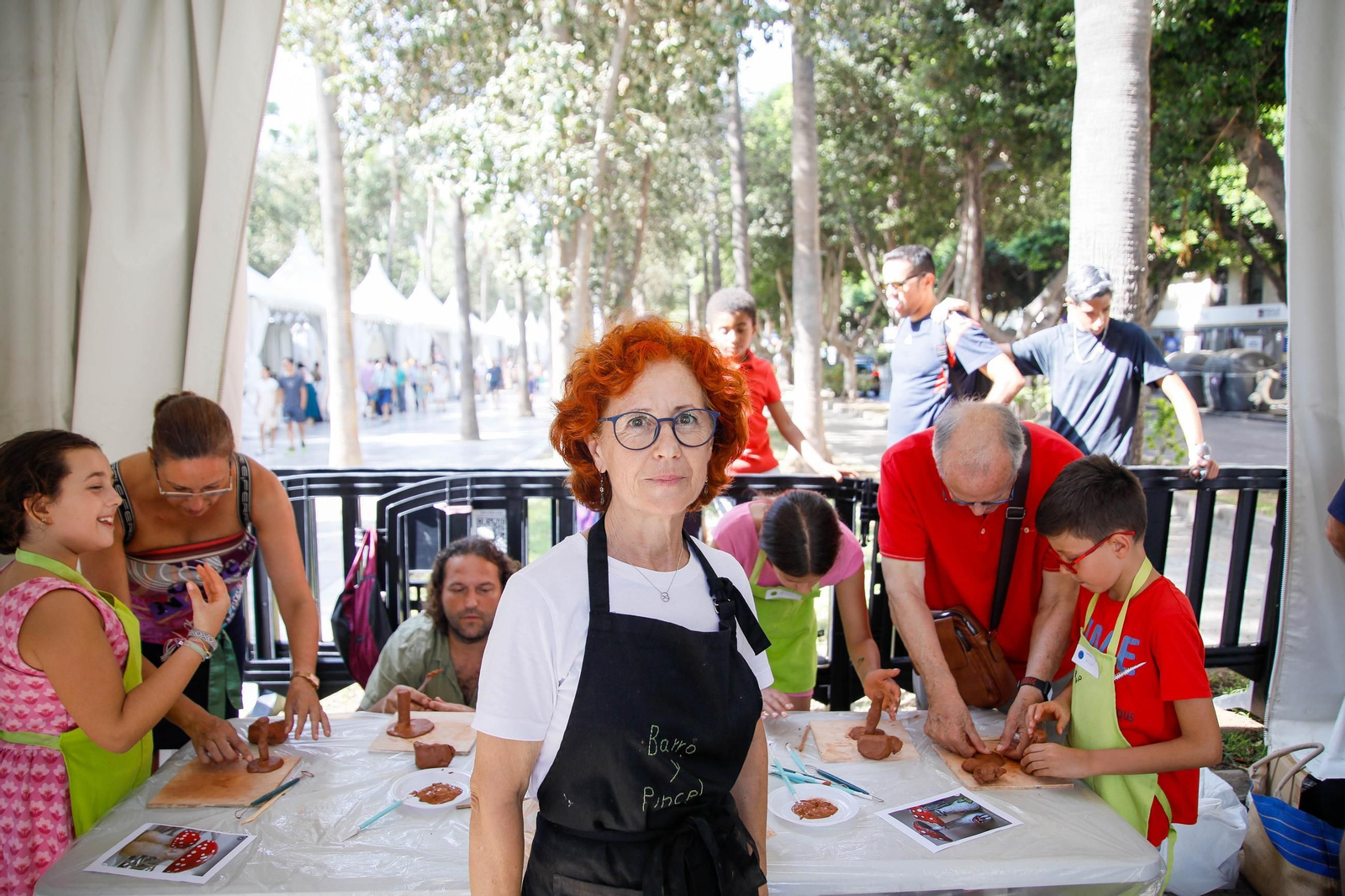 Los talleres infantiles de cerámica de 'Alfaralmería', en imágenes