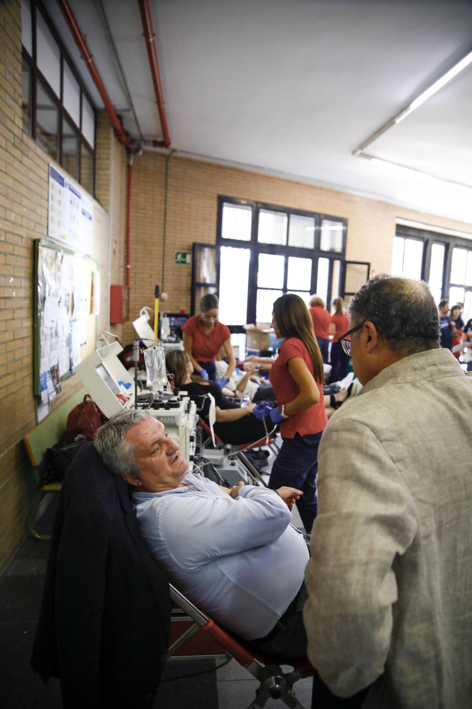 La colecta de sangre y plasma en la Universidad de Almería, en imágenes