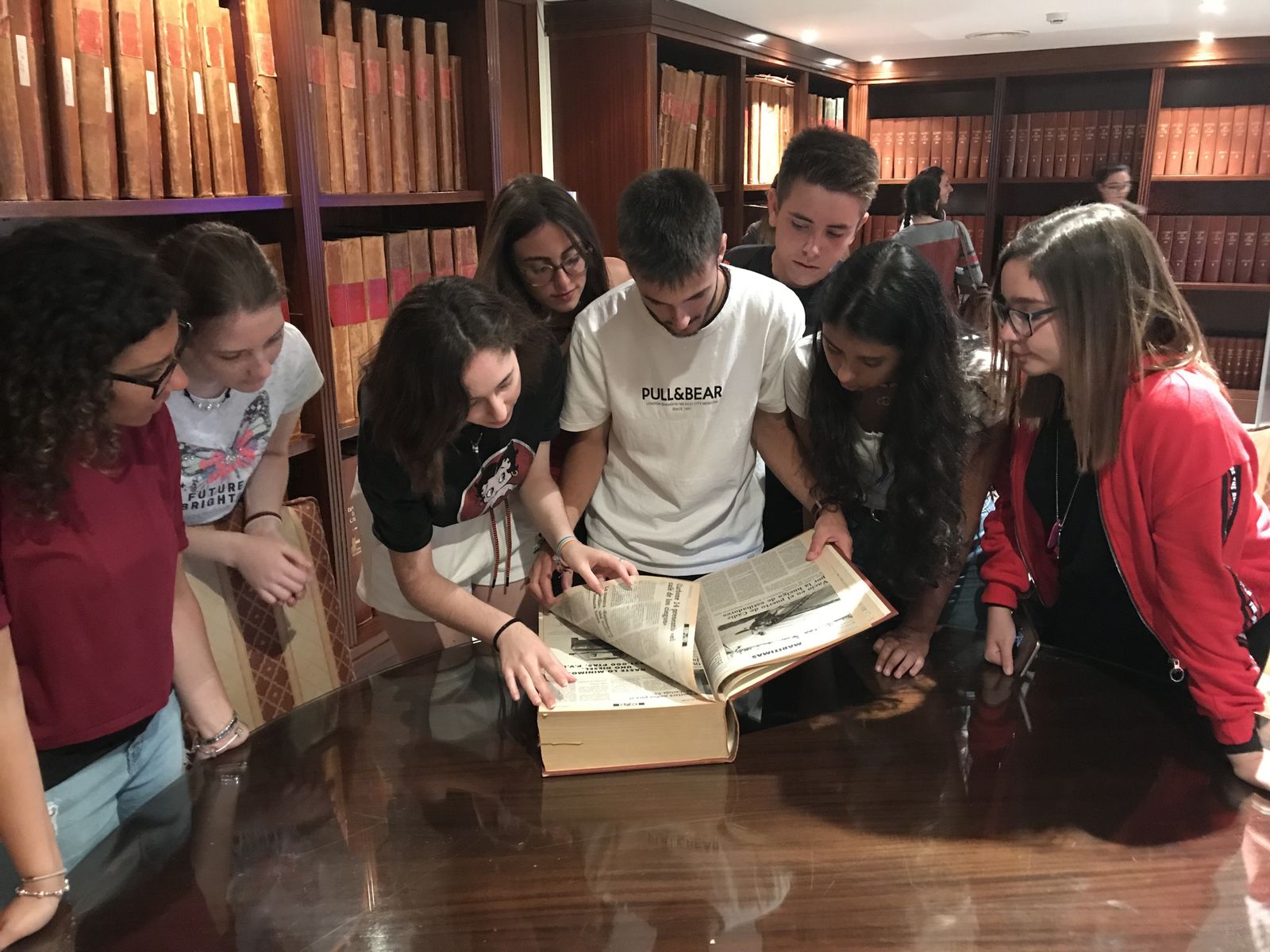 Visita del colegio Sancti Petri de San Fernando