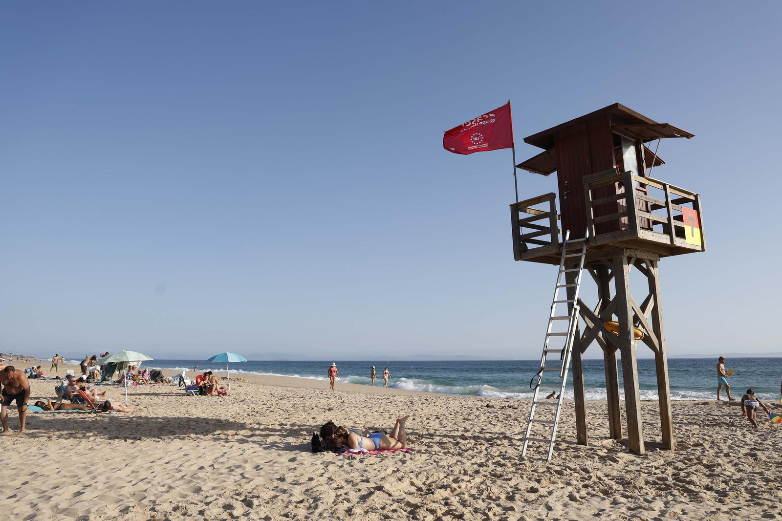 Las fotos del mar de fondo en las playas de Tarifa