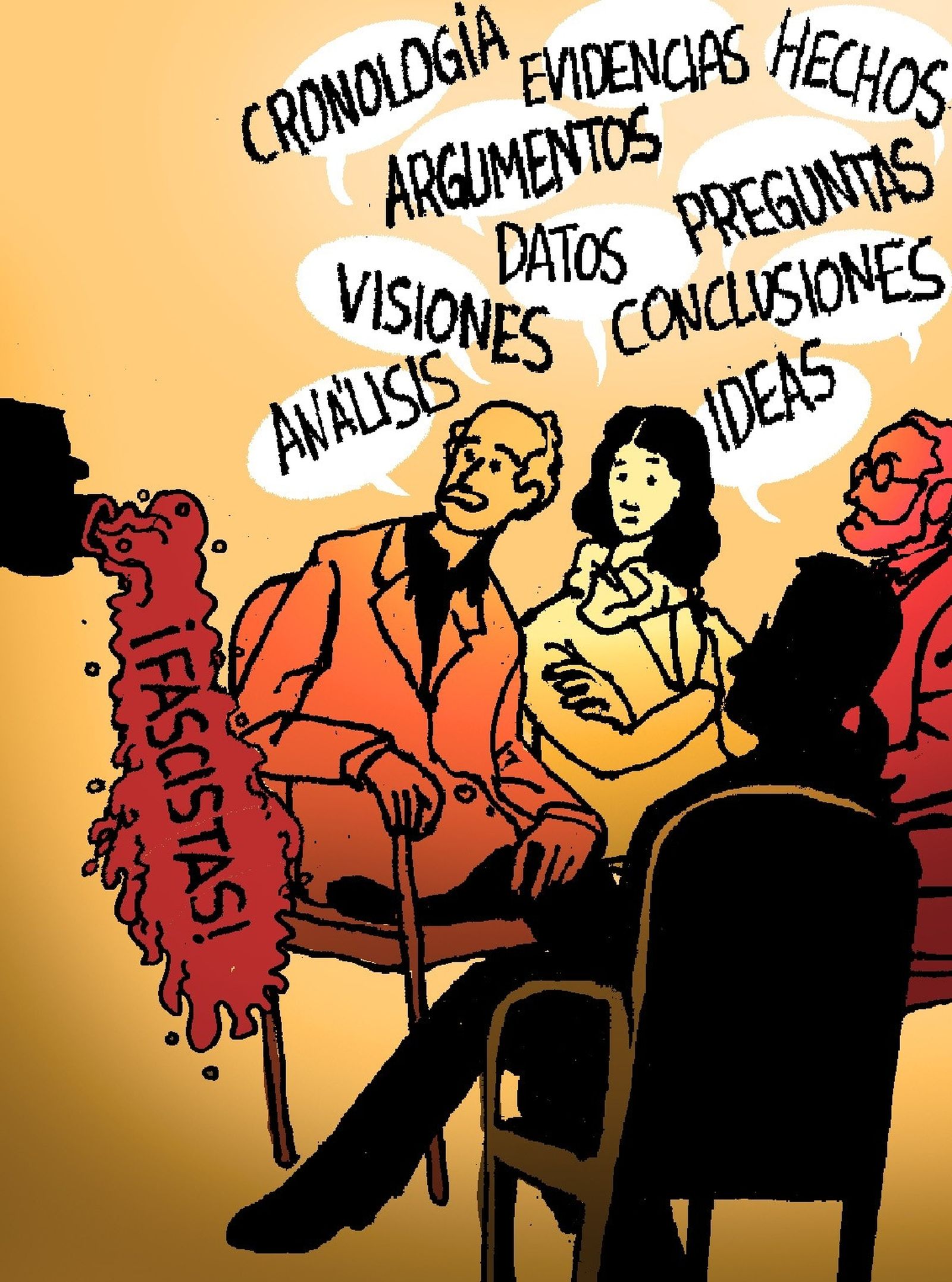 La izquierda no quiere debatir