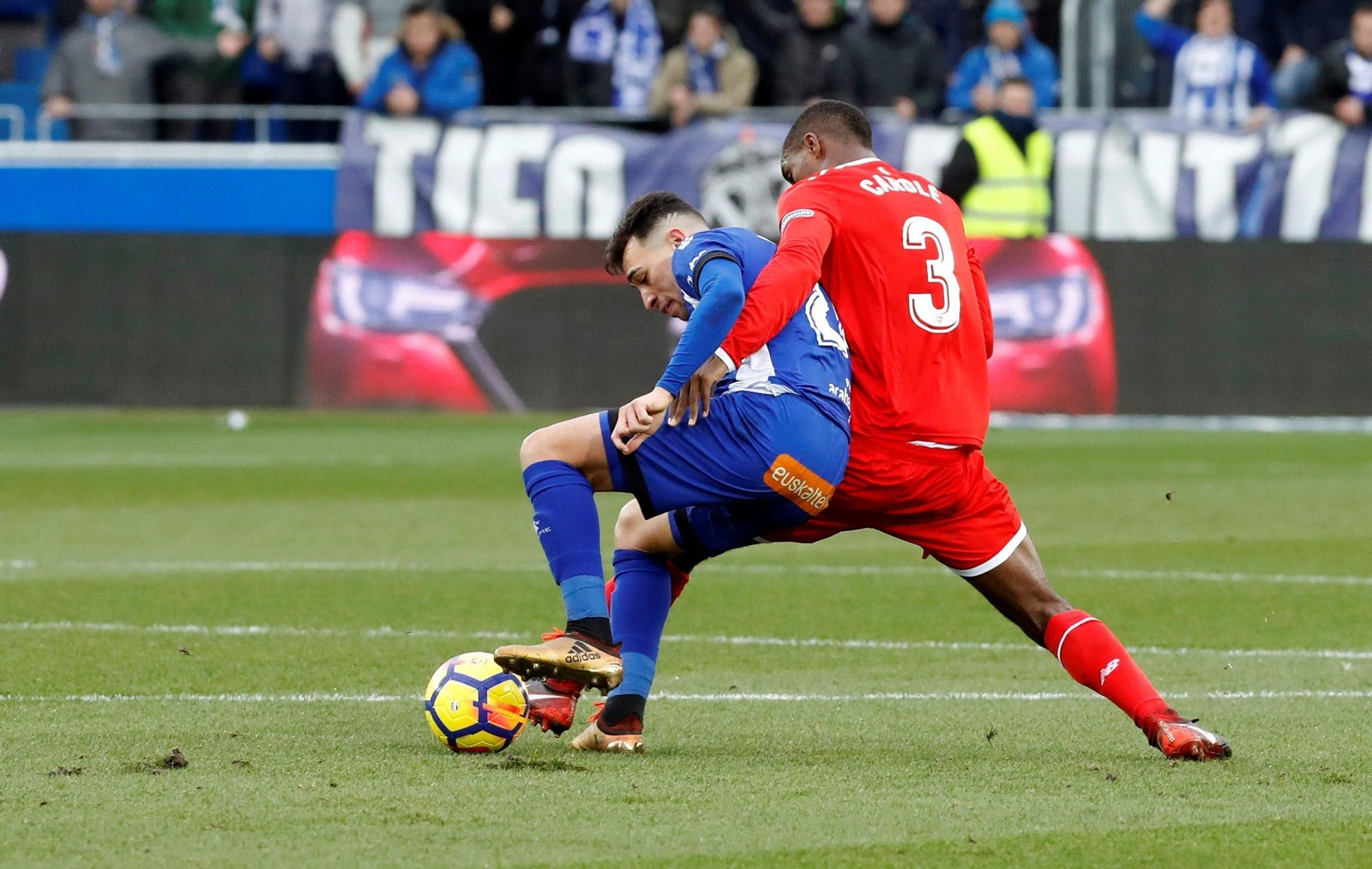Las imágenes del Alavés-Sevilla