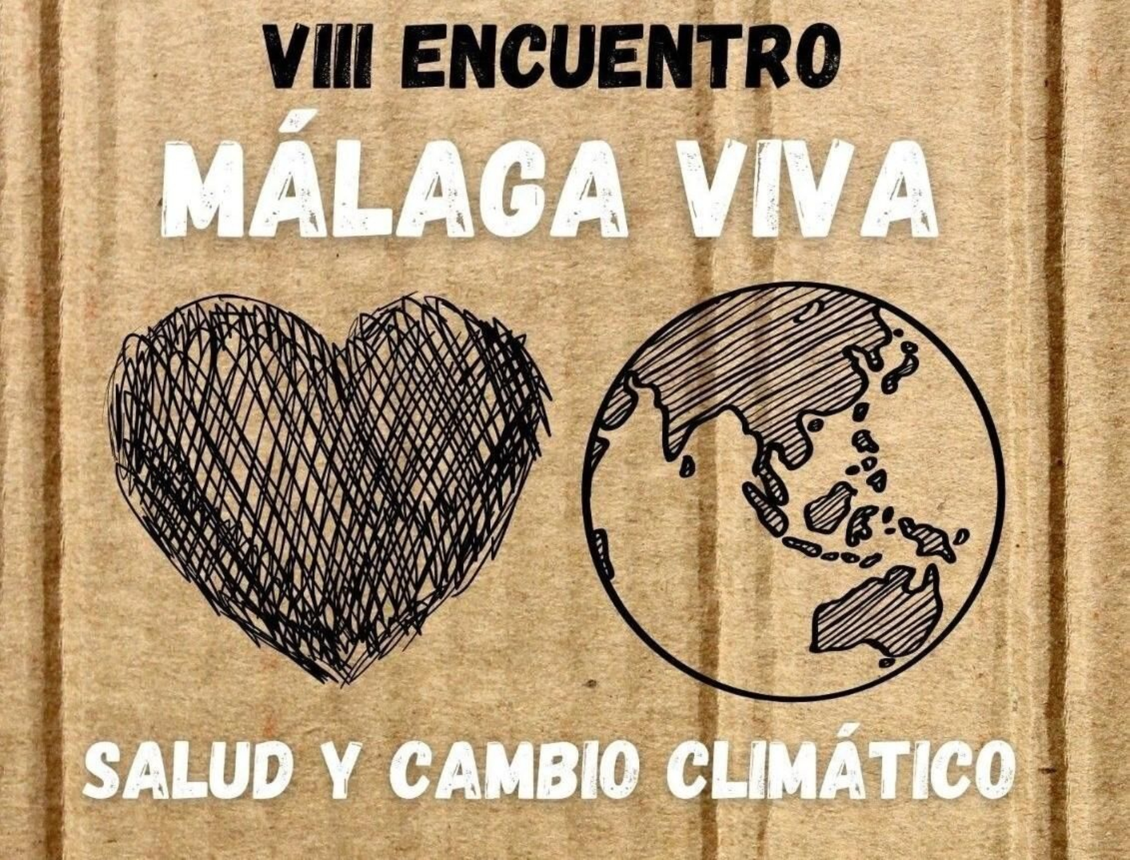 Imagen del cartel del VIII Encuentro Málaga Viva