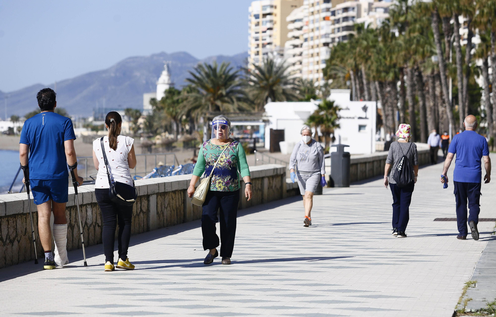 Fotos: Los mayores vuelven a sus paseos