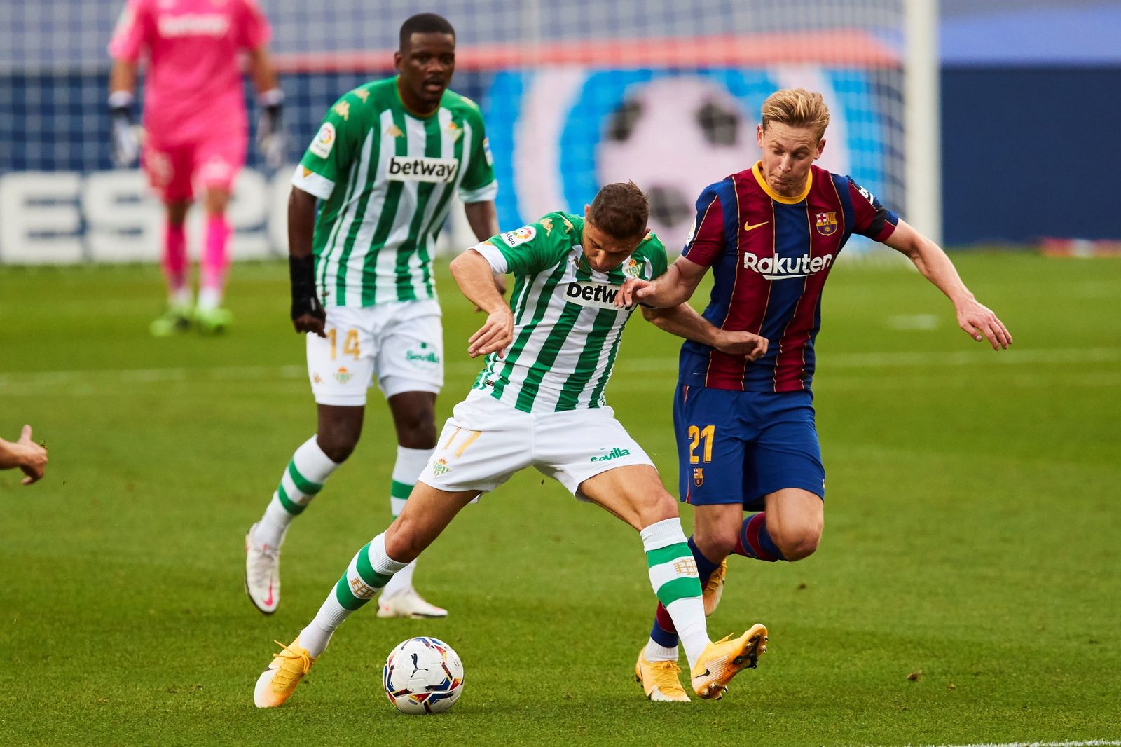 El Barcelona-Betis, en imágenes