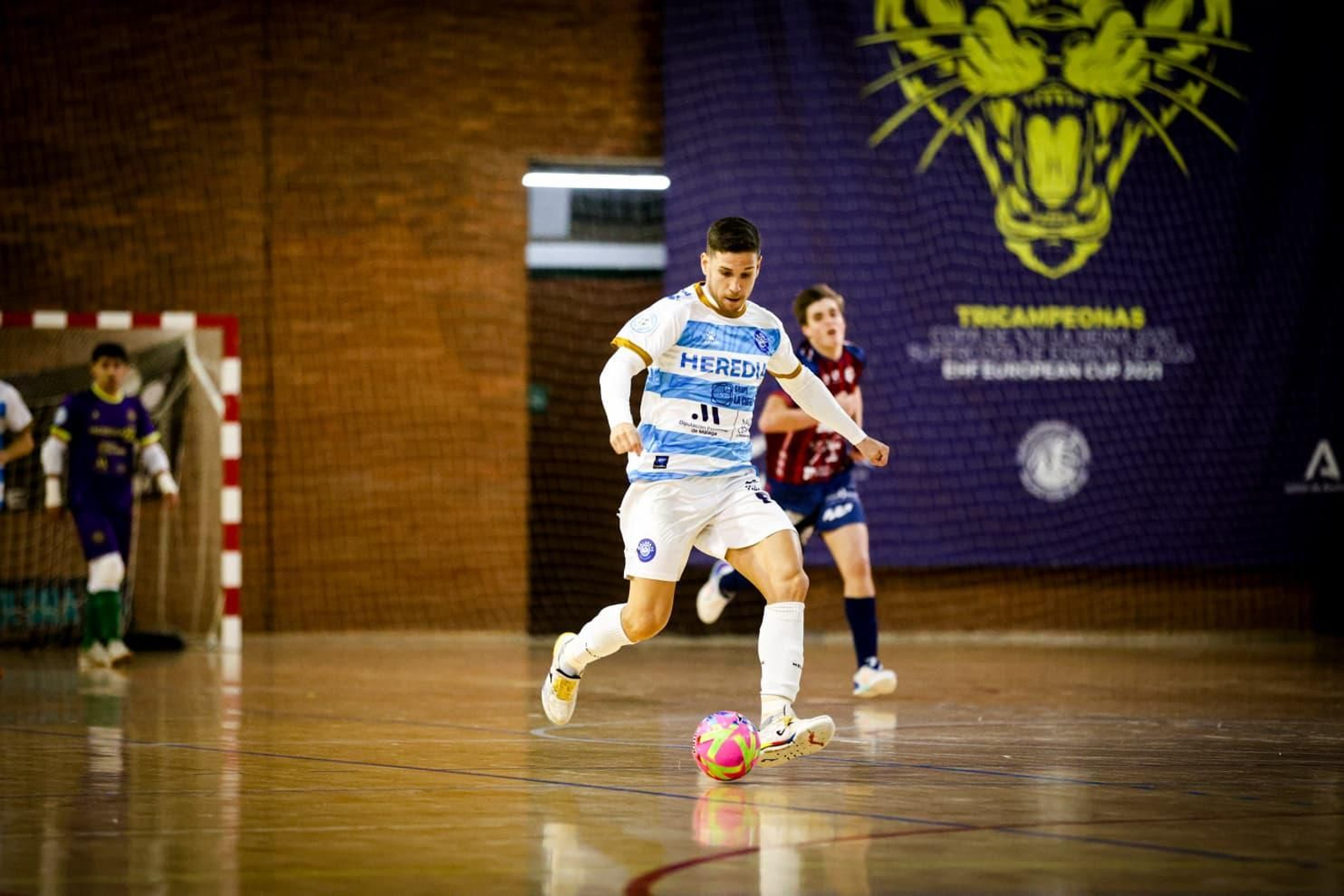 La efectividad de Noia deja fuera de la Copa del Rey al Heredia 21 (0-4)