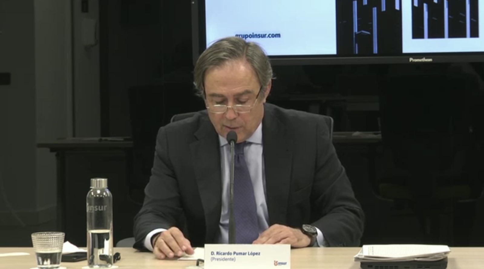 Ricardo Pumar, presidente del Grupo Insur