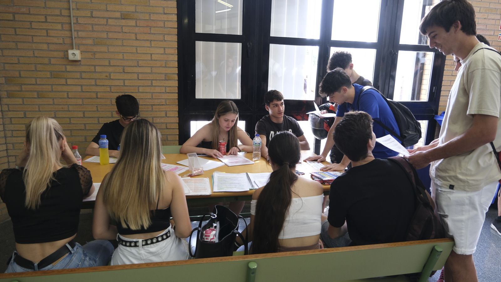 Imágenes de las pruebas de acceso de la PEvAU en la Universidad de Almería