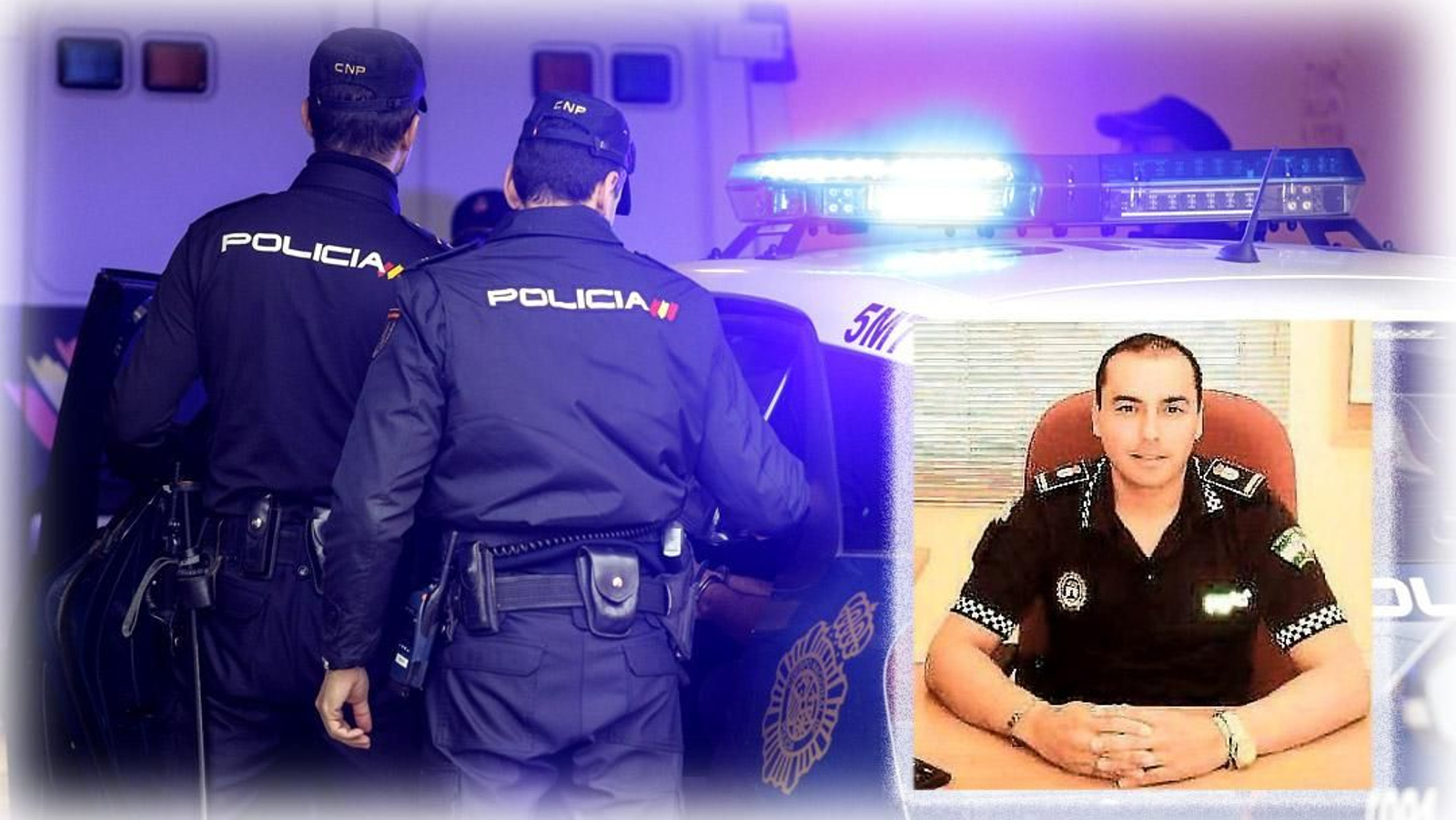 Manuel Lebrón, sobre la foto de su detención en 2018.