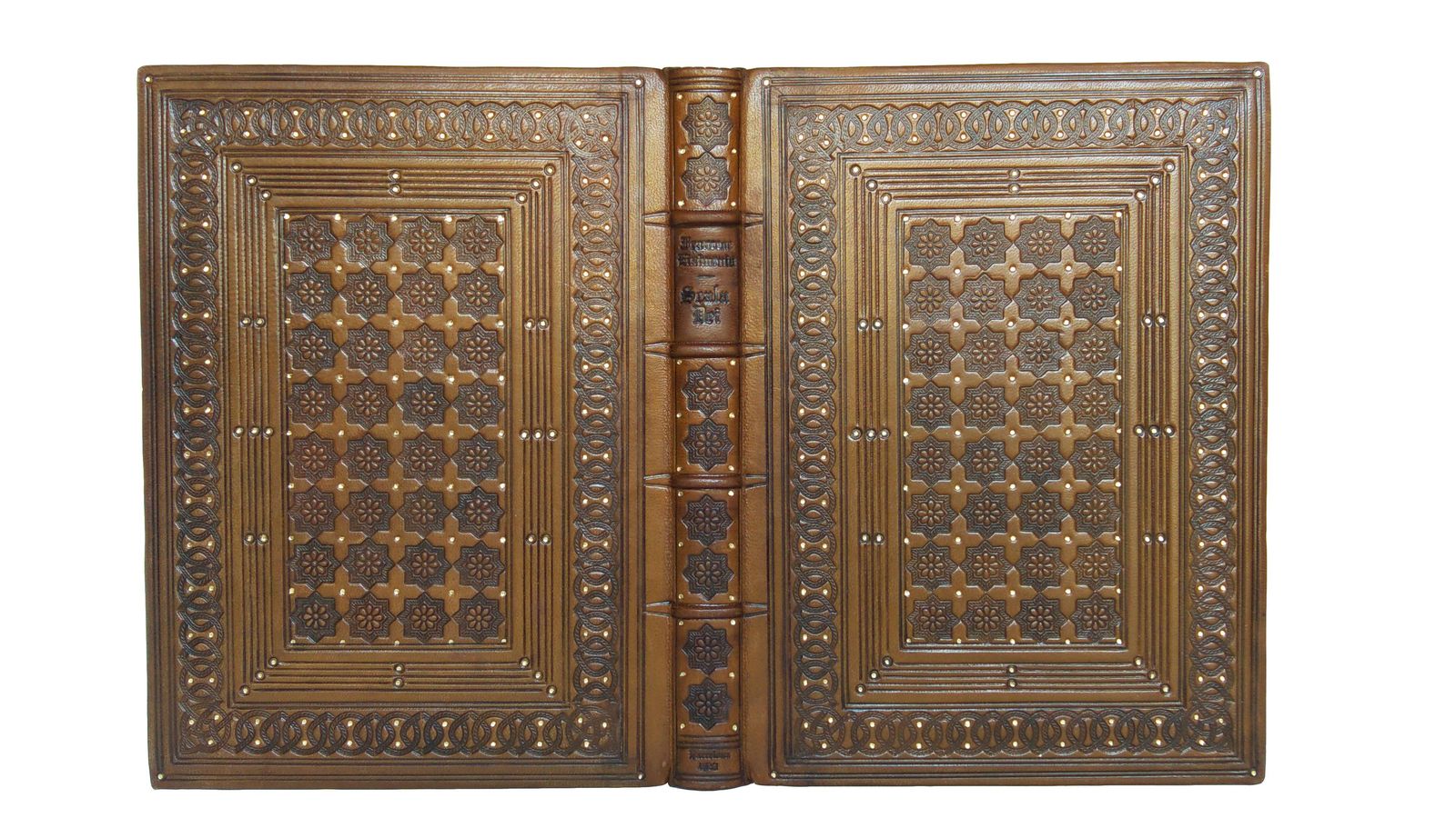 Un ejemplar de ‘Scala Dei’, fechado en 1523.