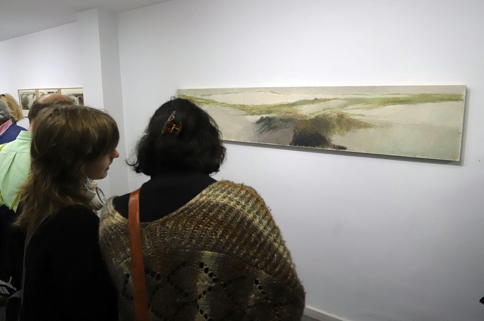 Imágenes de la exposición "DOÑANA. Paisaje interior" de Luis Manuel Fernández, en la sala Espacio 0