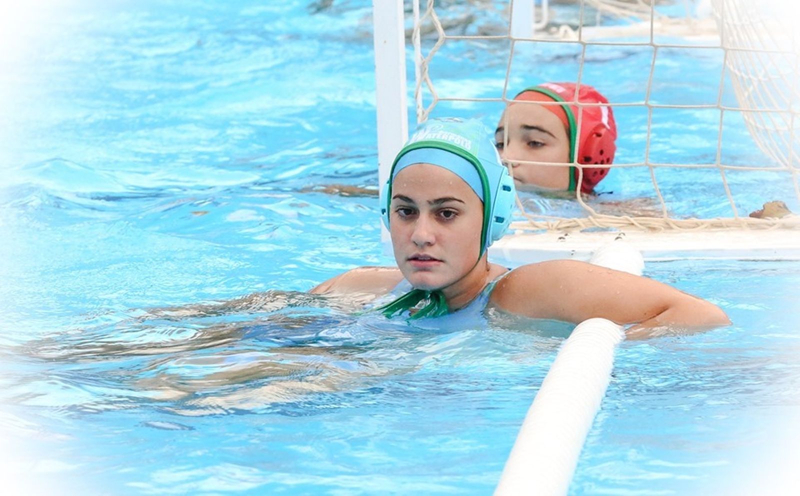 Inés Ocaña, en el arranque de un partido.