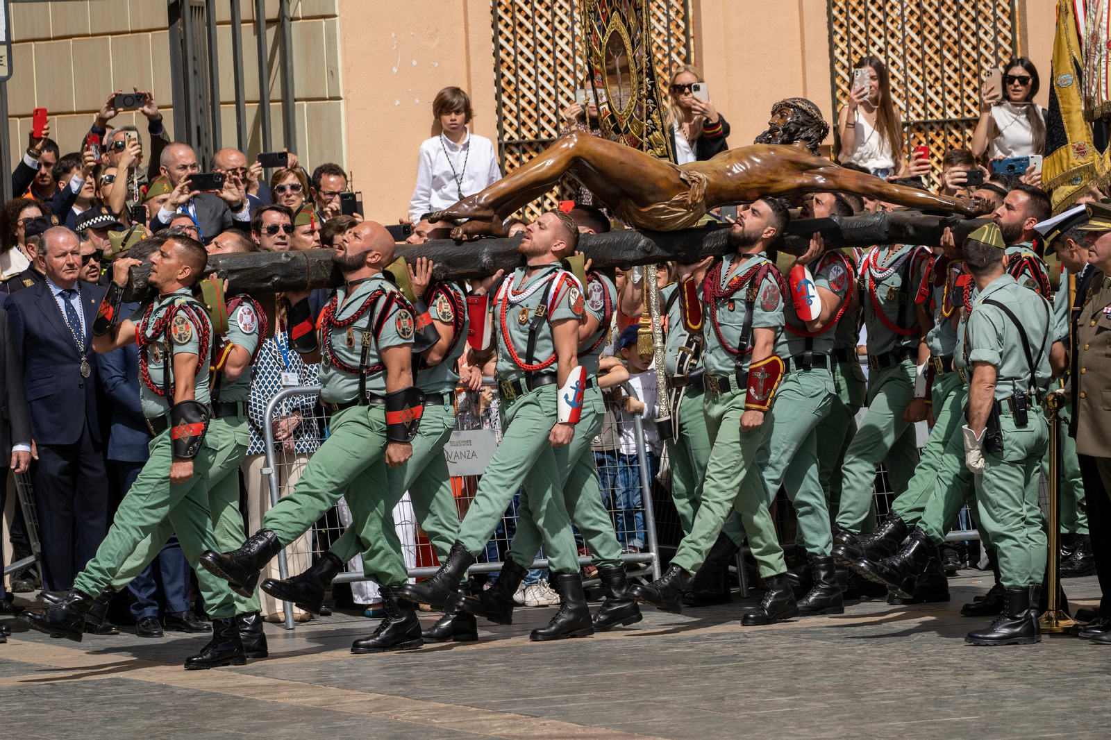 Las fotos de la Legión en la Semana Santa de Málaga 2023 Las fotos de la Legión en la Semana Santa de Málaga 2023