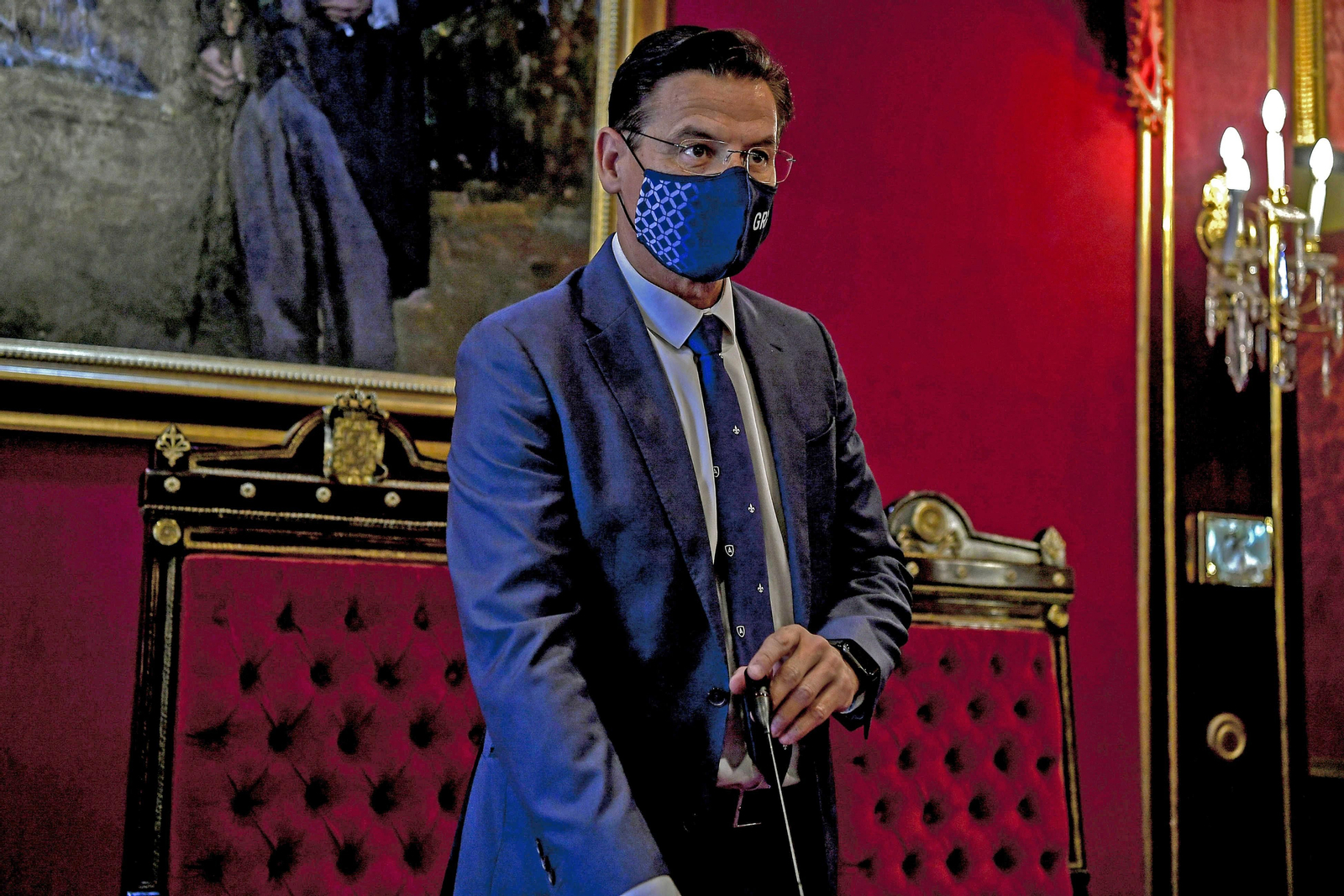 El exalcalde de Granada, Luis Salvador