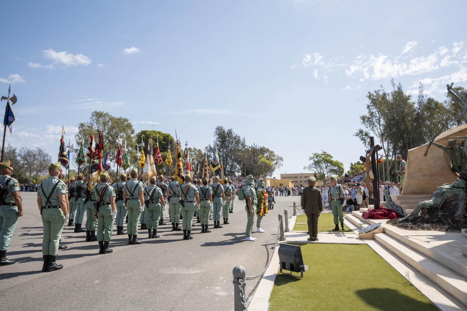 El CV (105) aniversario fundacional de la Legión