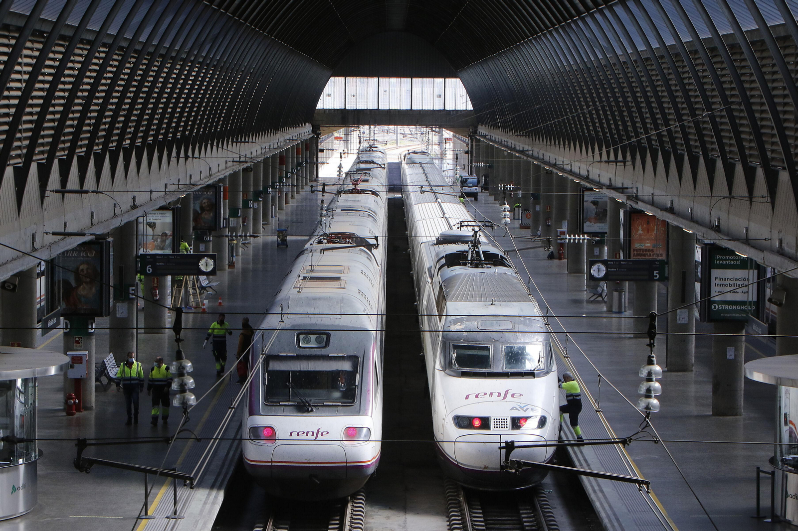 Una incidencia obliga a cortar una hora y cuarto la línea del AVE Madrid-Andalucía