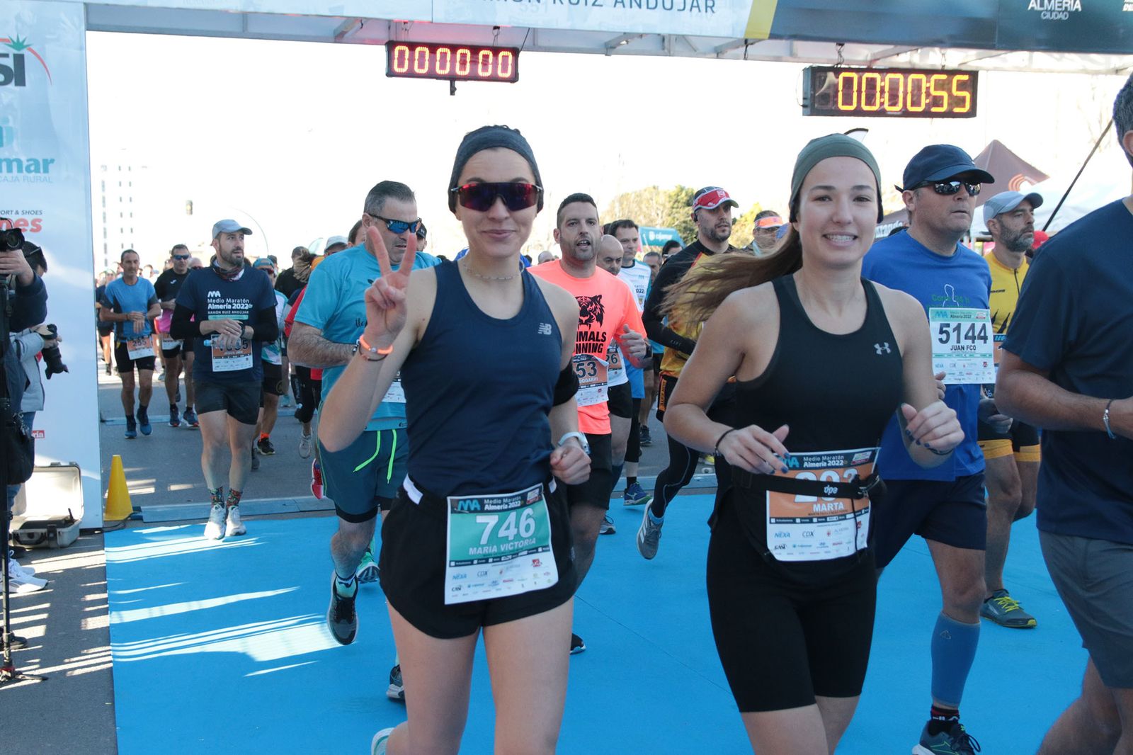 Las imágenes del Medio Maratón de Almería 2022-23