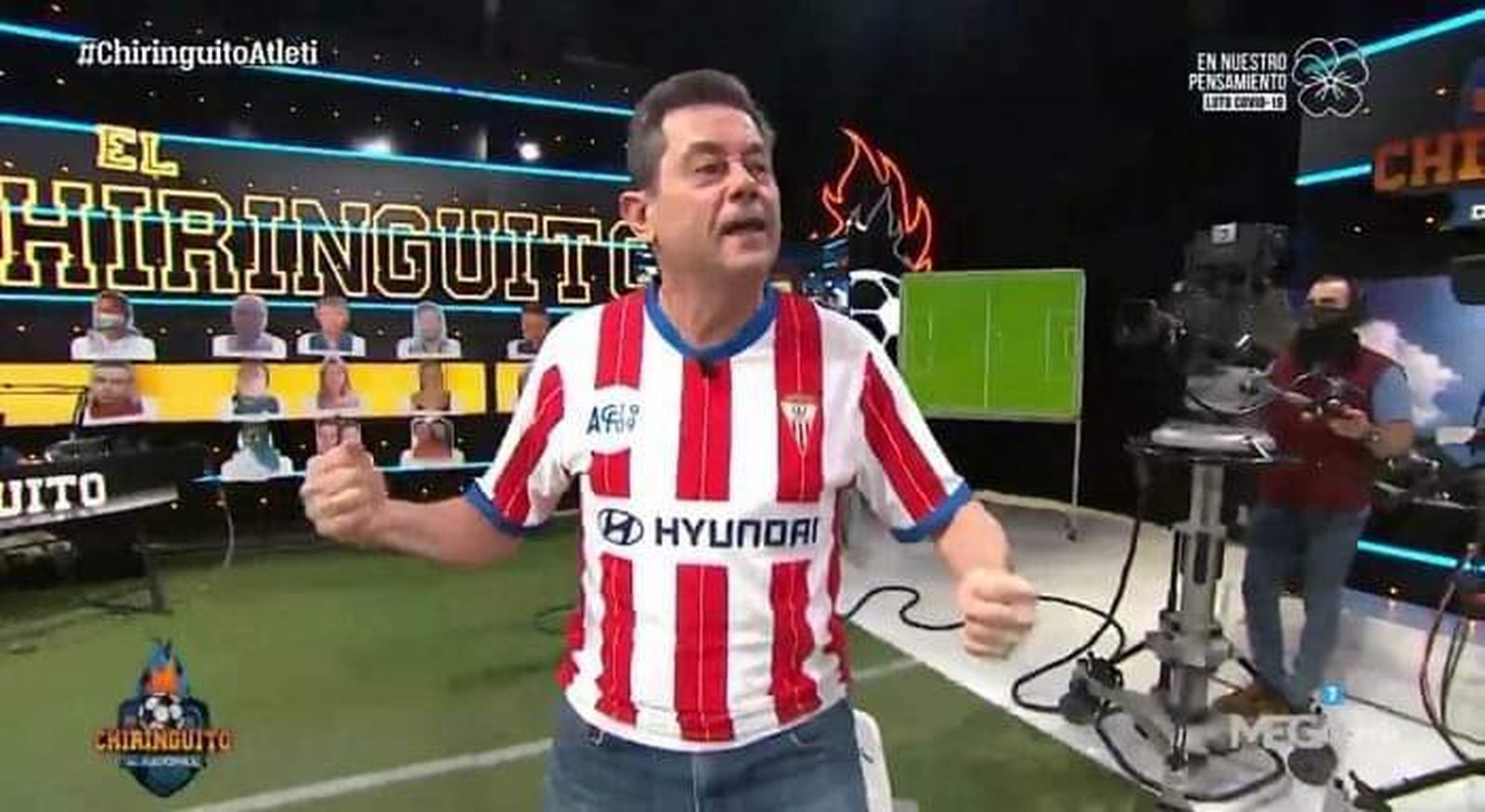 Tomás Roncero, durante su aparición en El Chiringuito