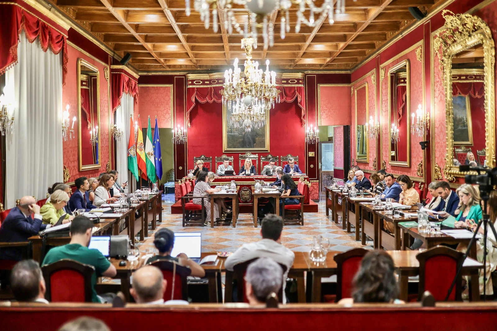 Pleno de junio en el Ayuntamiento de Granada.