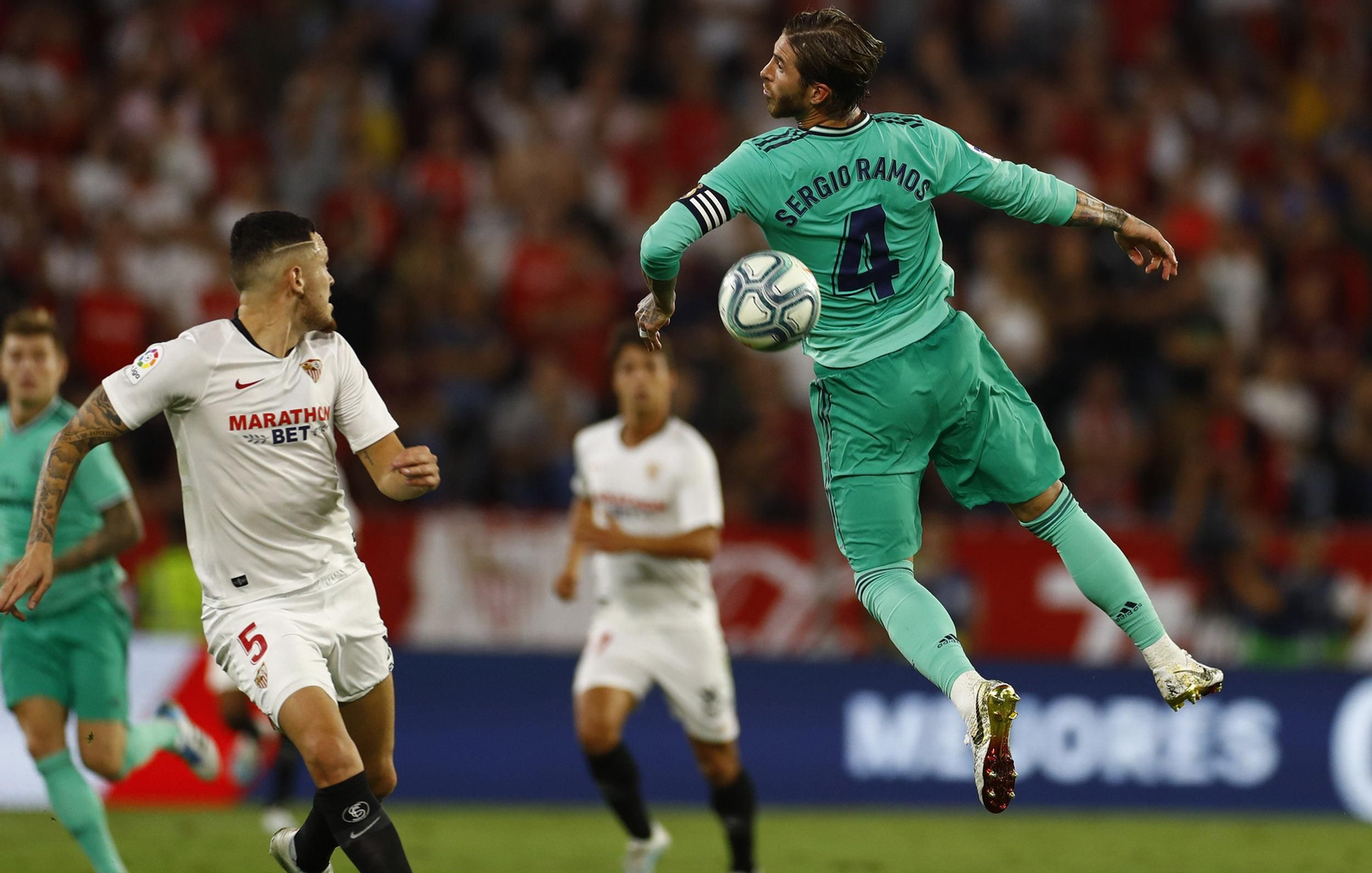 Las imágenes del Sevilla-Real Madrid