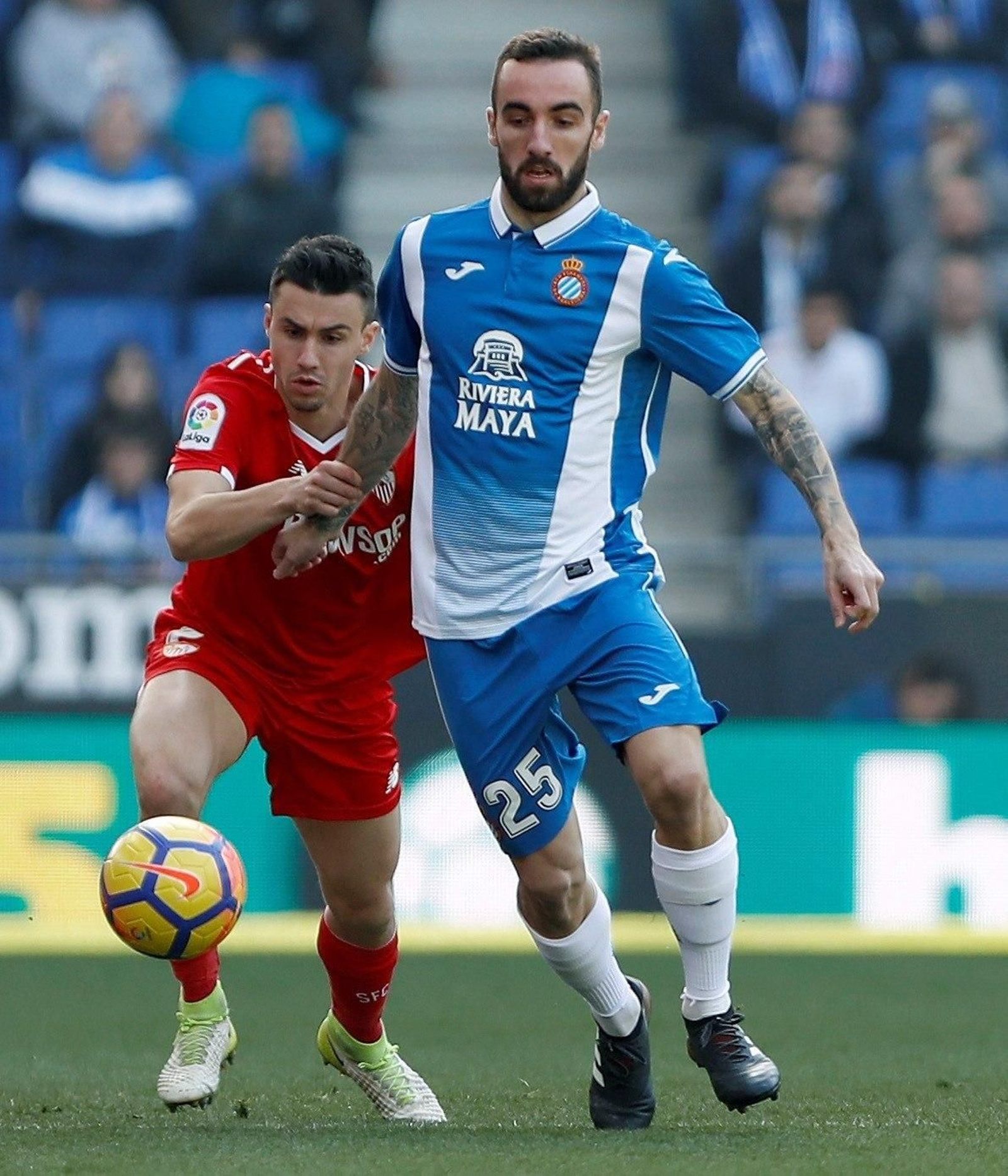 El Espanyol-Sevilla, en imágenes