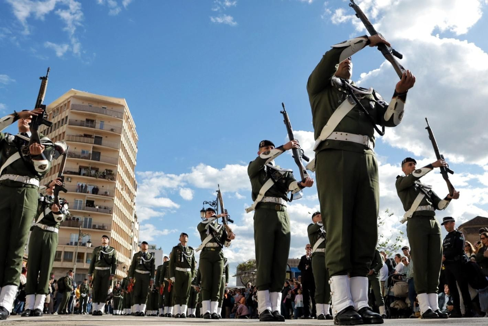Las imágenes de Fusionadas en el Miércoles Santo en Málaga
