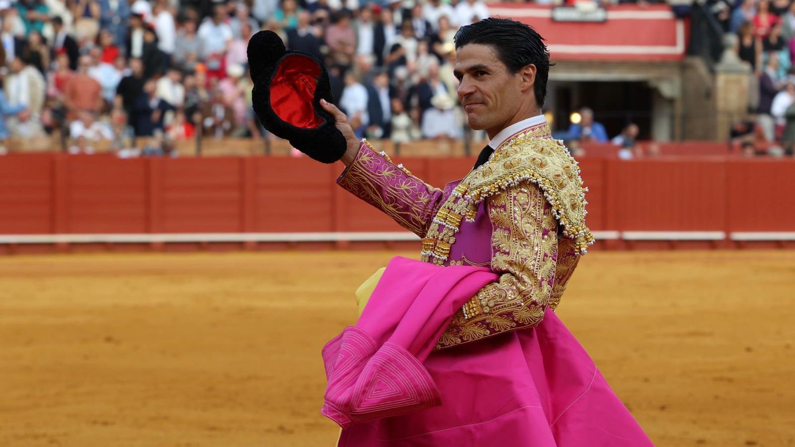 Pablo Aguado, en su segunda tarde de la pasada Feria de Abril.