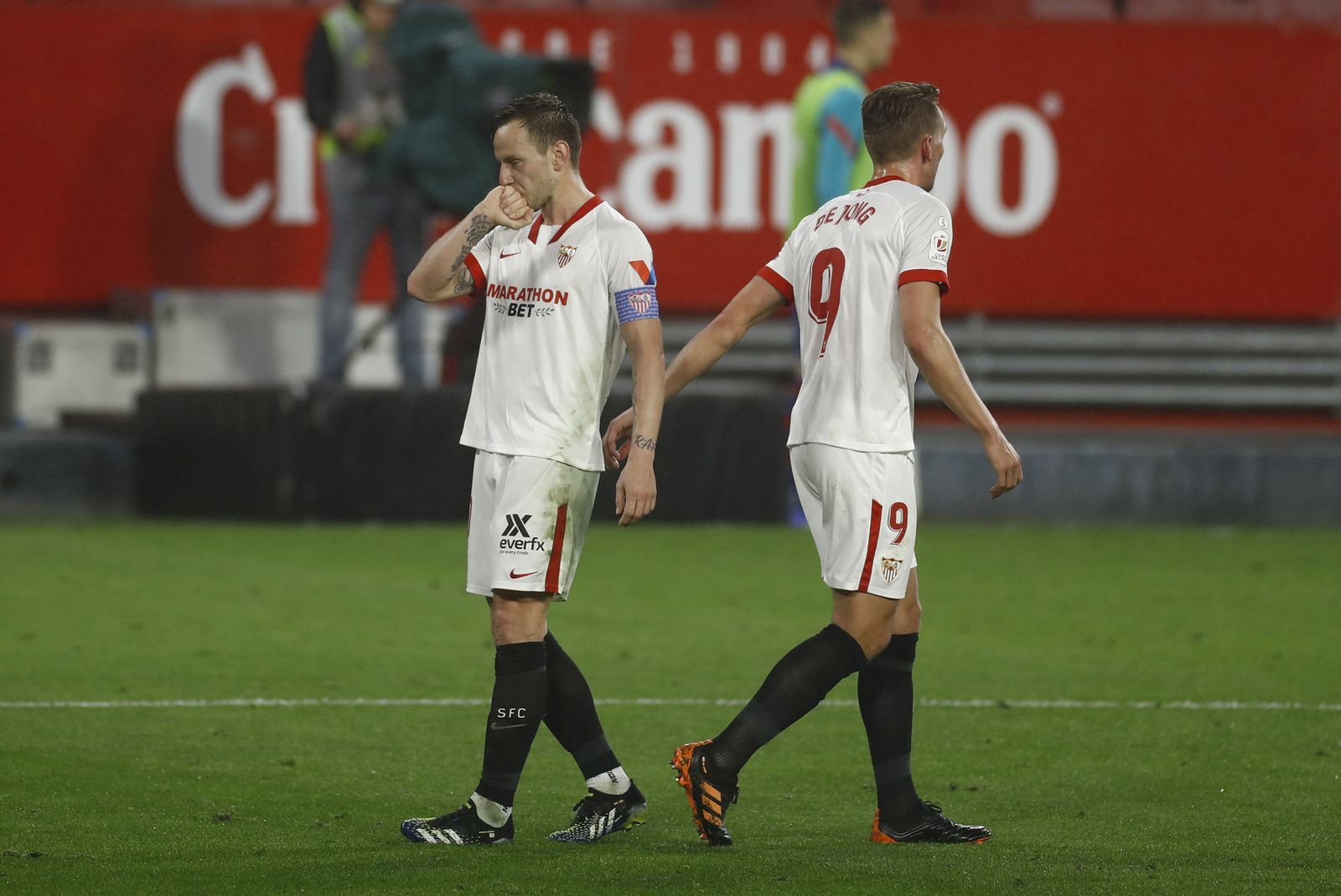 El Sevilla-Barcelona de Copa del Rey, en imágenes