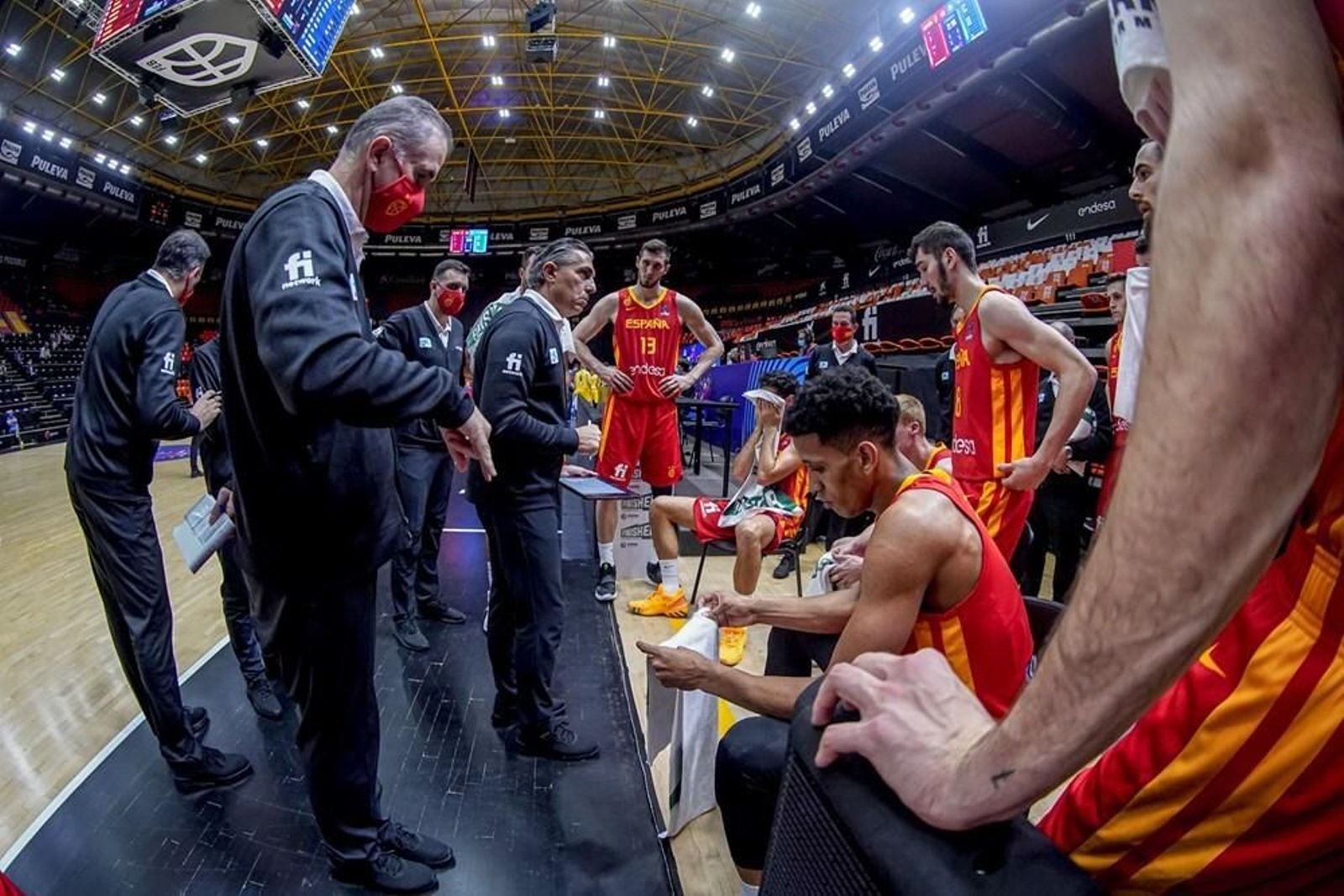 Las fotos del España-Rumanía