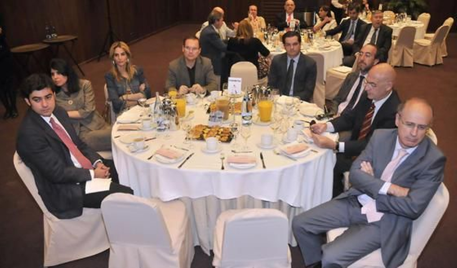 Ignacio Laínez, Irene Díaz, Gisela Mendoza, Juan Moreno,  josé María Brun, Antonio Vicente Llorens, José Montero y  Francisco Velasco.


Foto: Juan Carlos Vázquez
