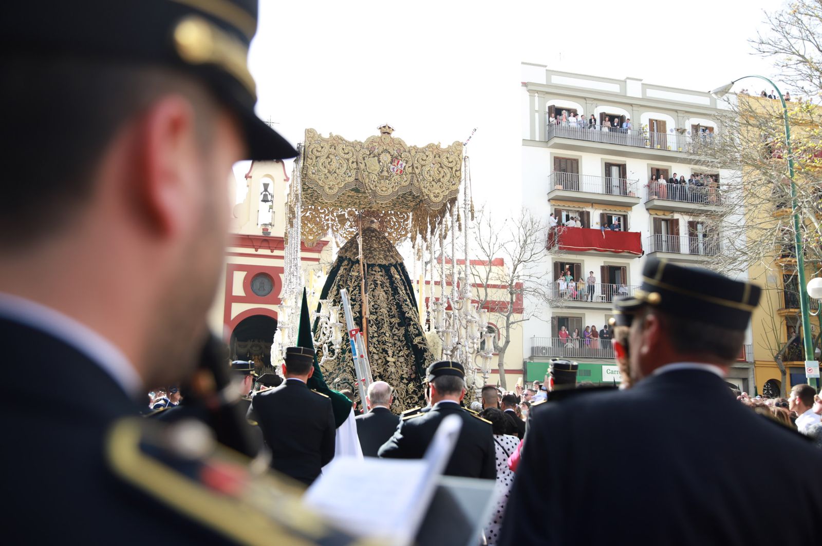 Fotos de San Roque el Domingo de Ramos en la Semana Santa de Sevilla