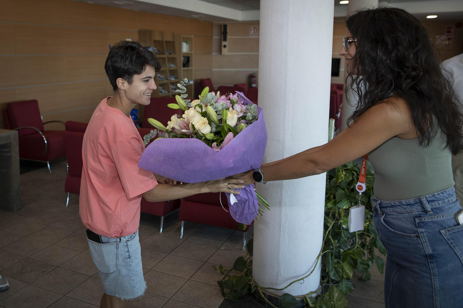 La imágenes de María Pérez en el CAR de Sierra Nevada