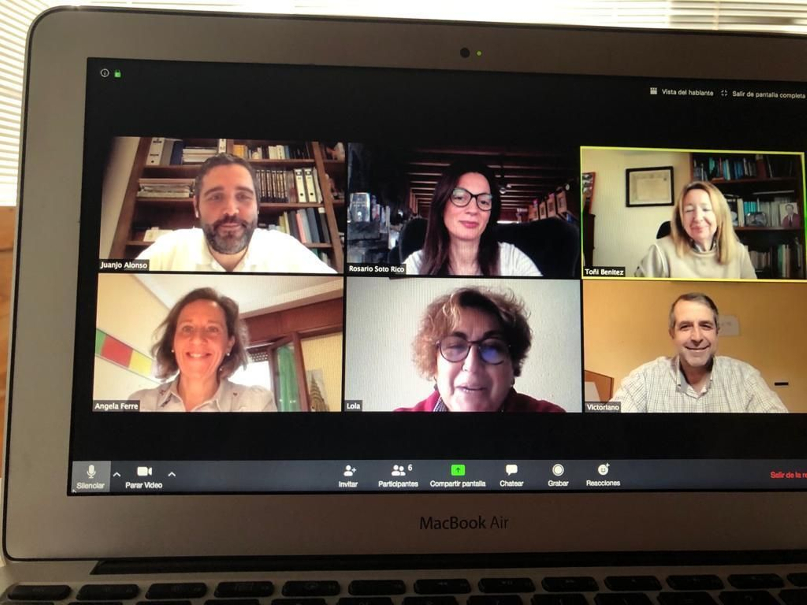 Reunión mantenida con el sindicato CSIF