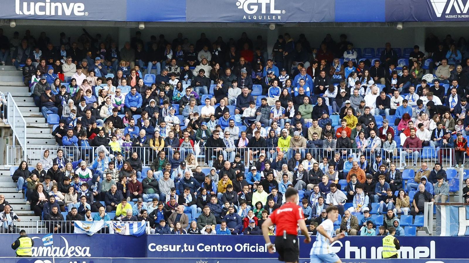 El Málaga CF-Racing de Ferrol, en fotos