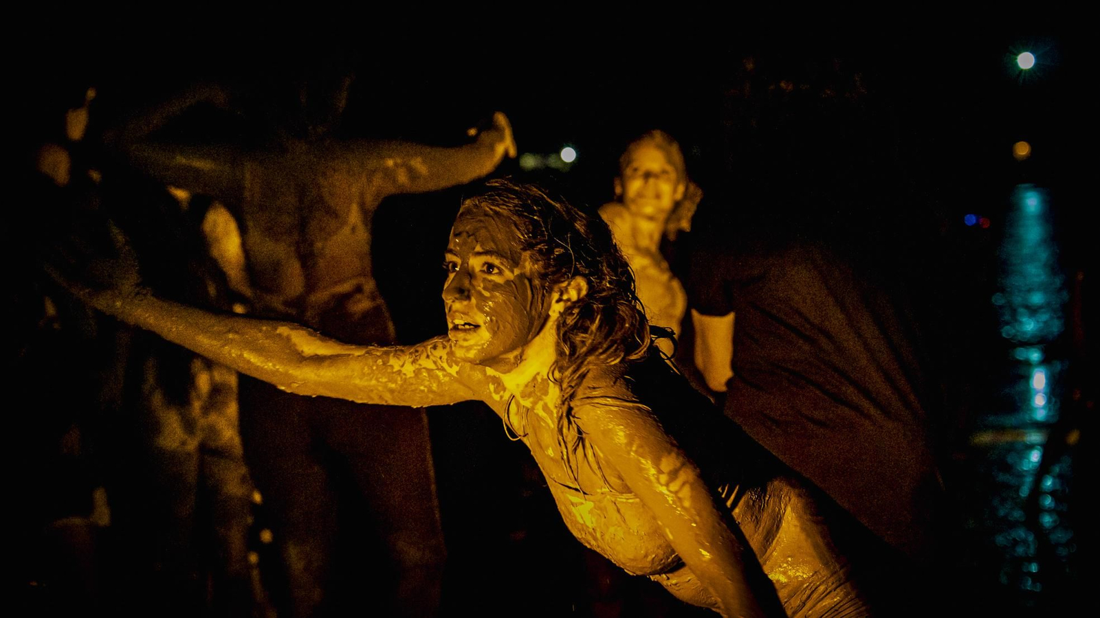 Las imágenes del espectáculo 'Gadir, el resurgir de los fenicios' de 'La fura dels Baus' en La Caleta