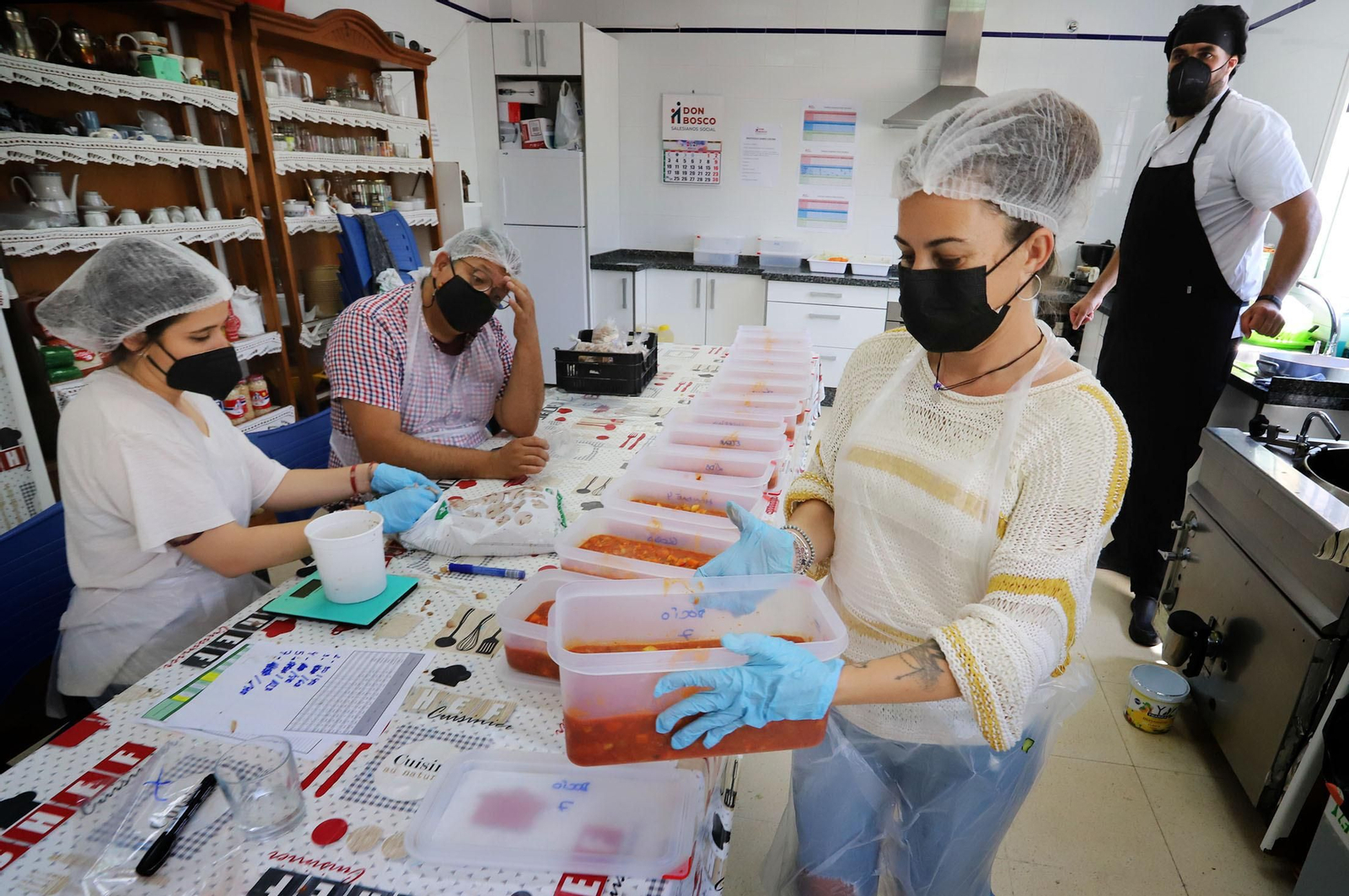 Talleres de la Fundación Don Bosco , en imágenes