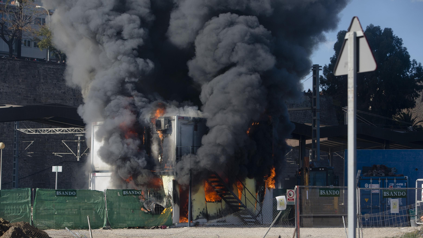 Las imágenes de la segunda jornada de la huelga del metal en Cádiz