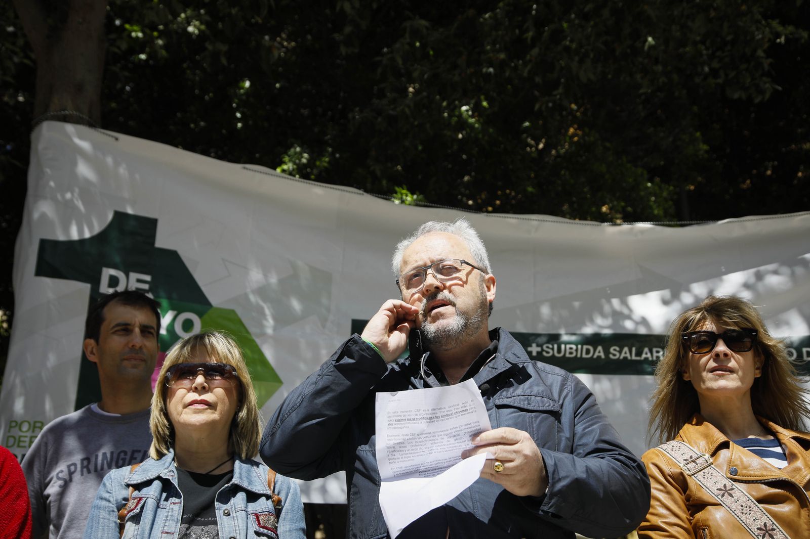 Las imágenes del CSIF en la celebración del Día del Trabajador en Almería