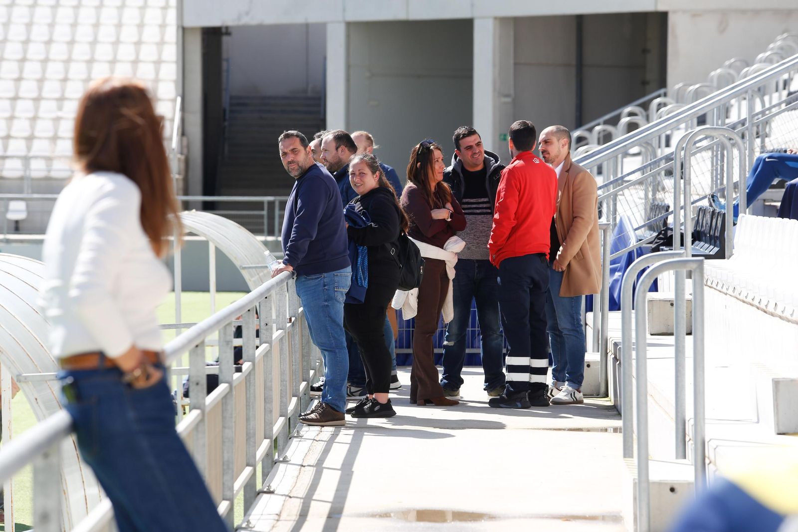 Las fotos del entrenamiento de la Balona previo al partido con el Cádiz Mirandilla, con Andrés Roldán presente