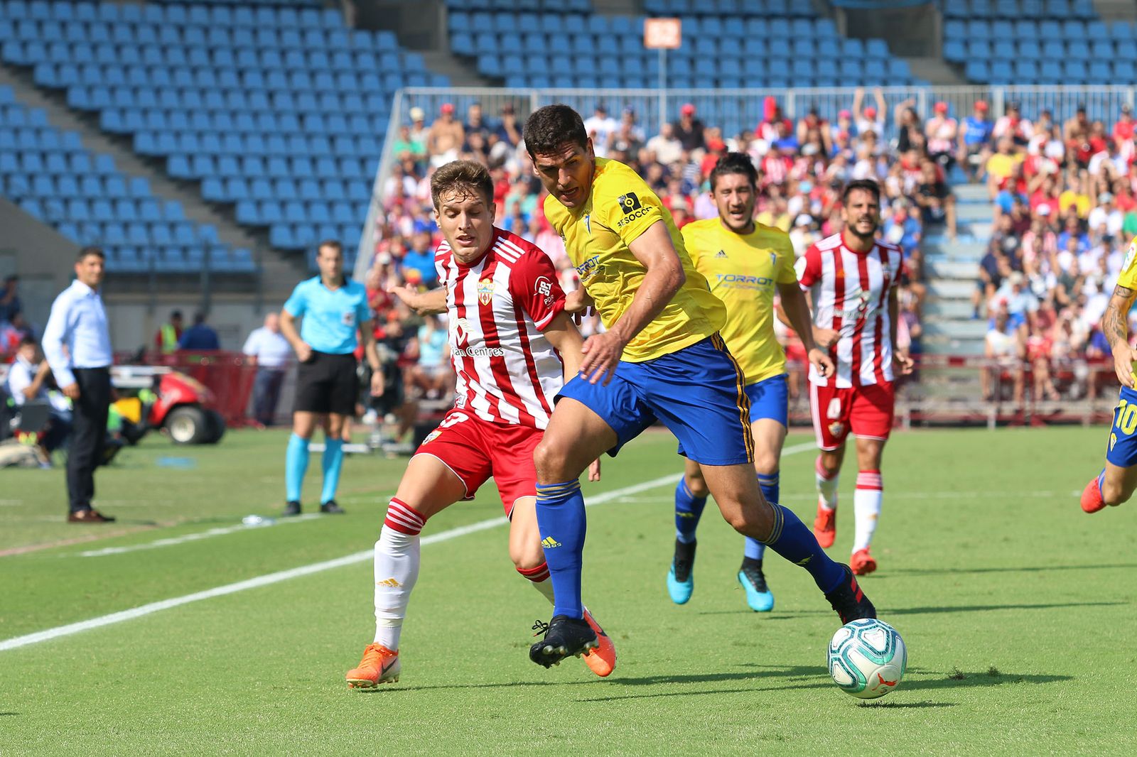 Las imágenes del UD ALMERÍA-CÁDIZ CF