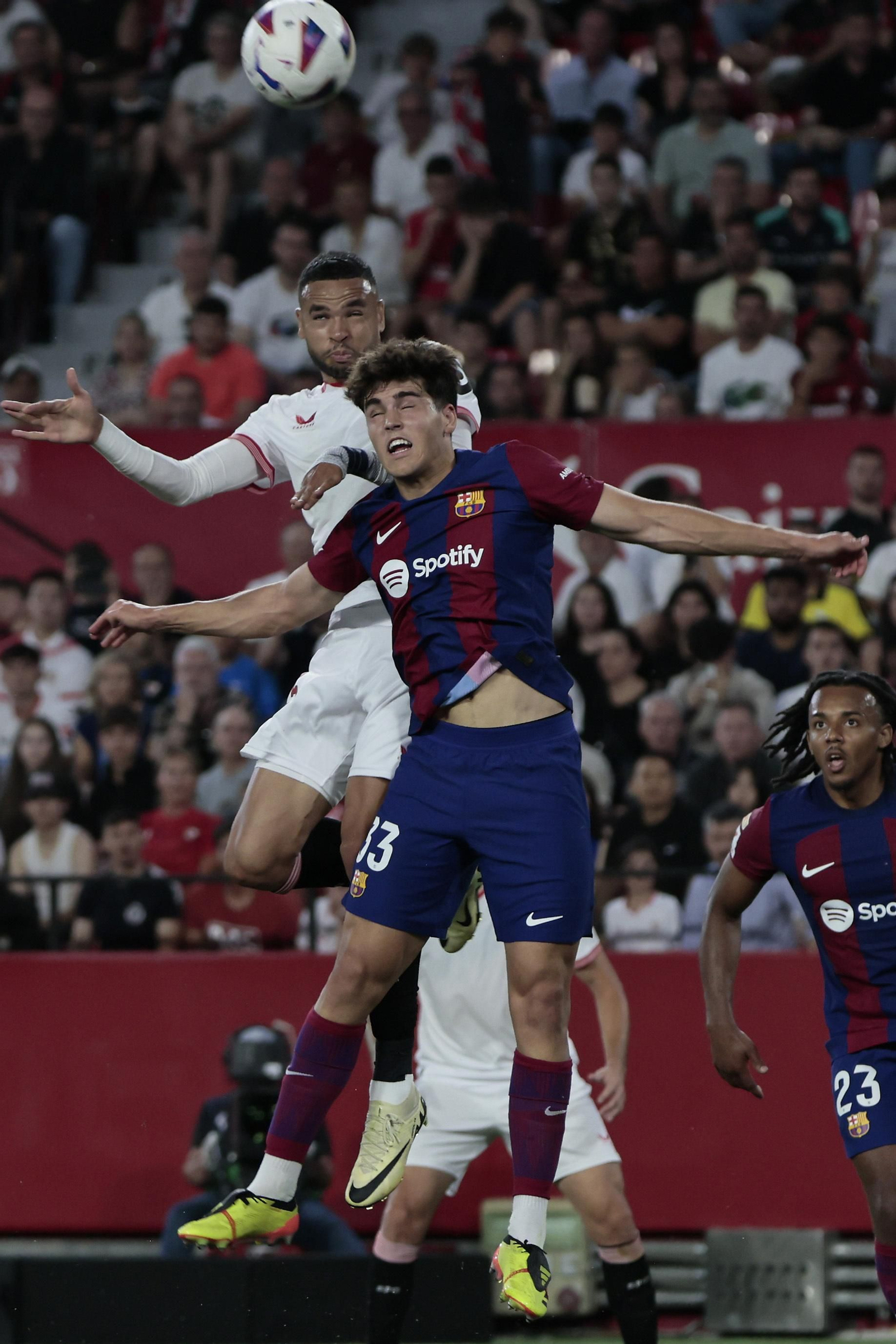 Las imágenes del Sevilla - Barcelona