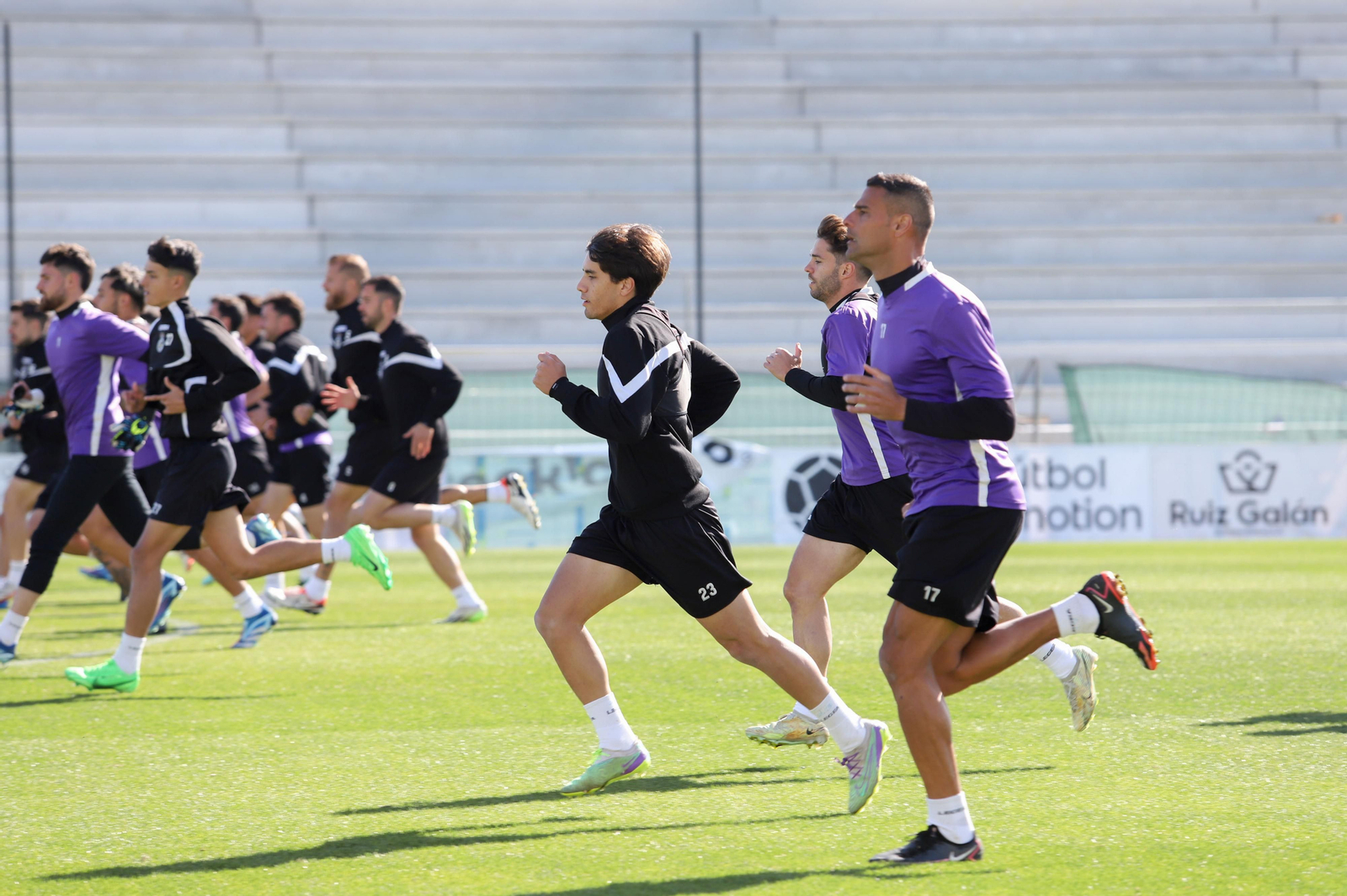 Entrenamiento la Balona