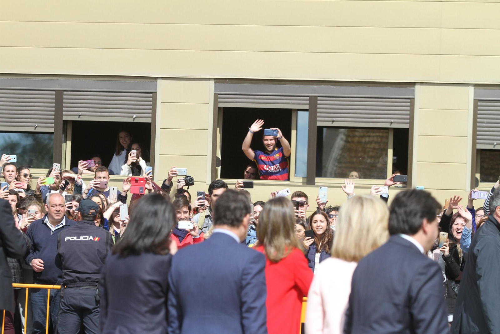 Imágenes de la visita de la reina Letizia a Huelva