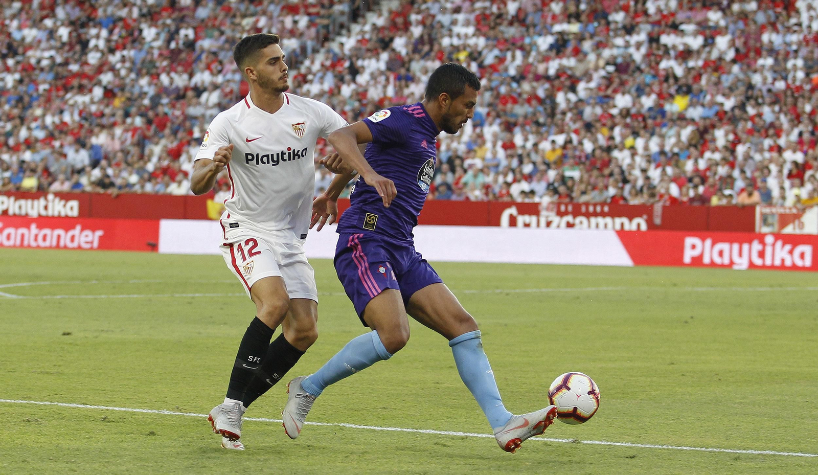 Las imágenes del Sevilla-Celta