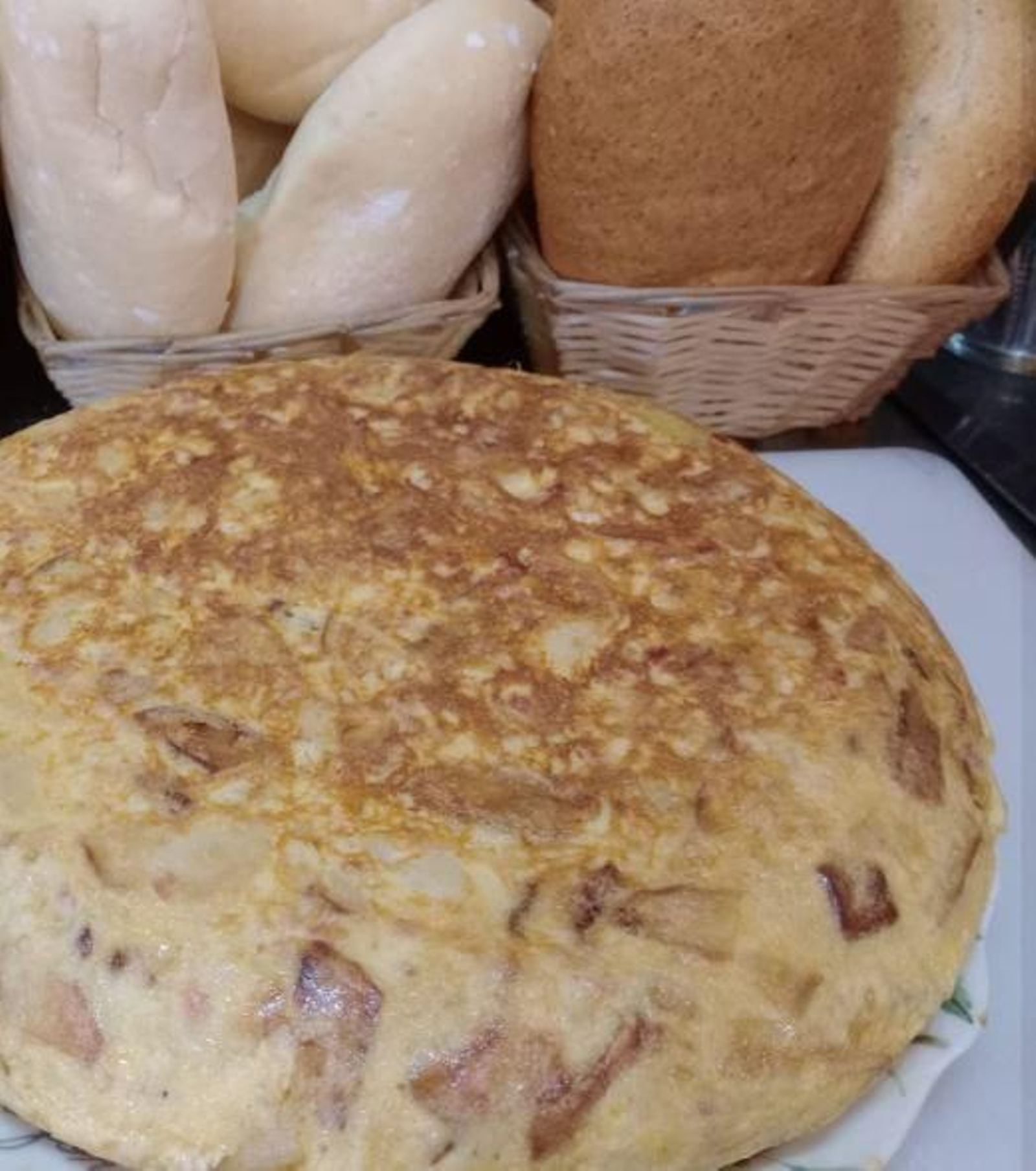Tortilla de El Llamador.