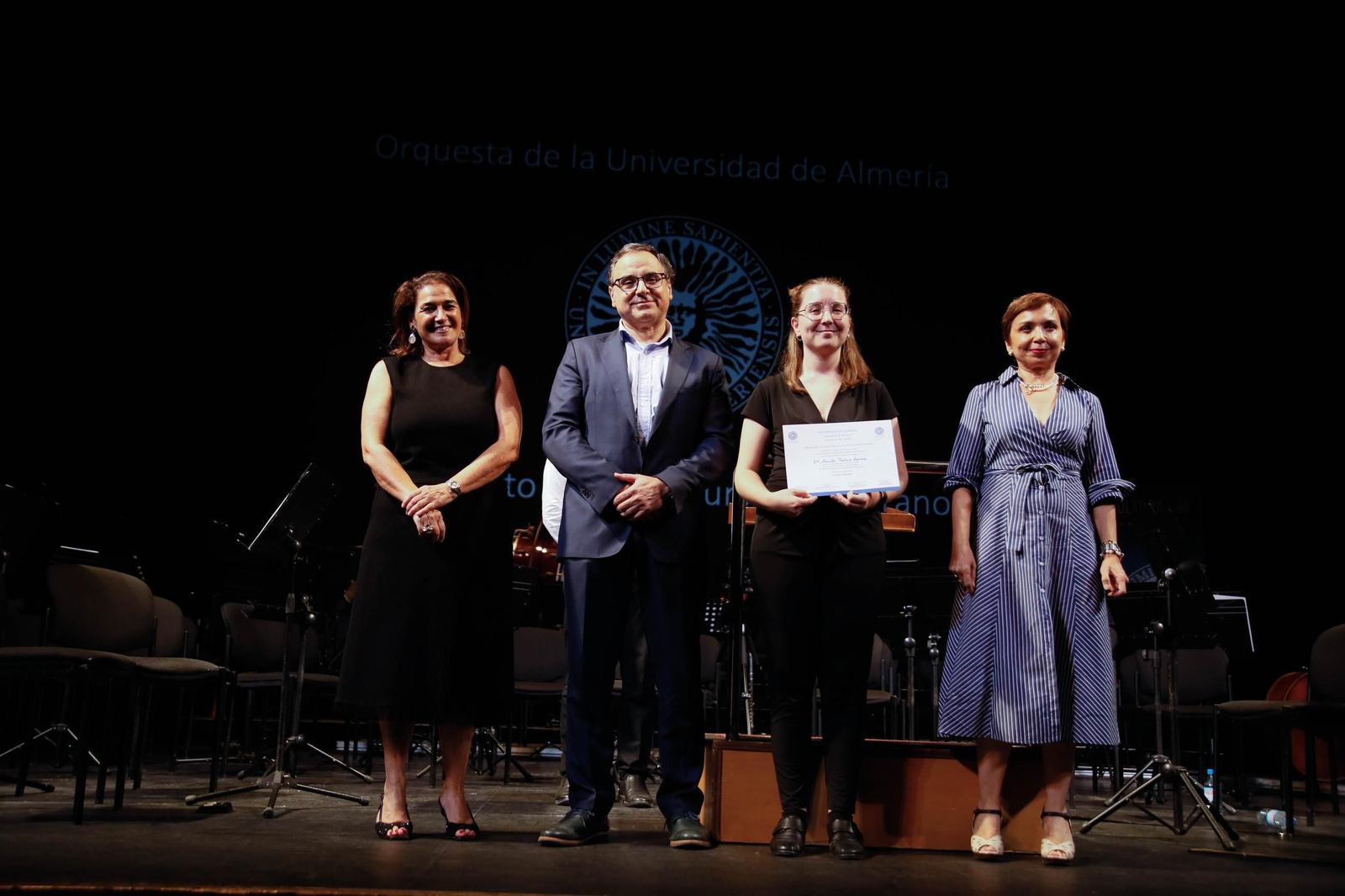 El concierto de la Orquesta de la UAL en el Auditorio Maestro Padilla, en imágenes